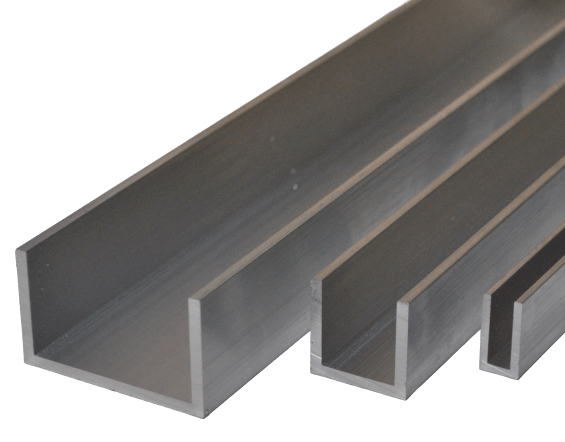 40 x 40 x 40 x 3 mm, Länge: 1.000 mm Aluminium U-Profil Aluprofil Alu U-Schiene Aluminiumprofil U-Leiste blank AlMg 
